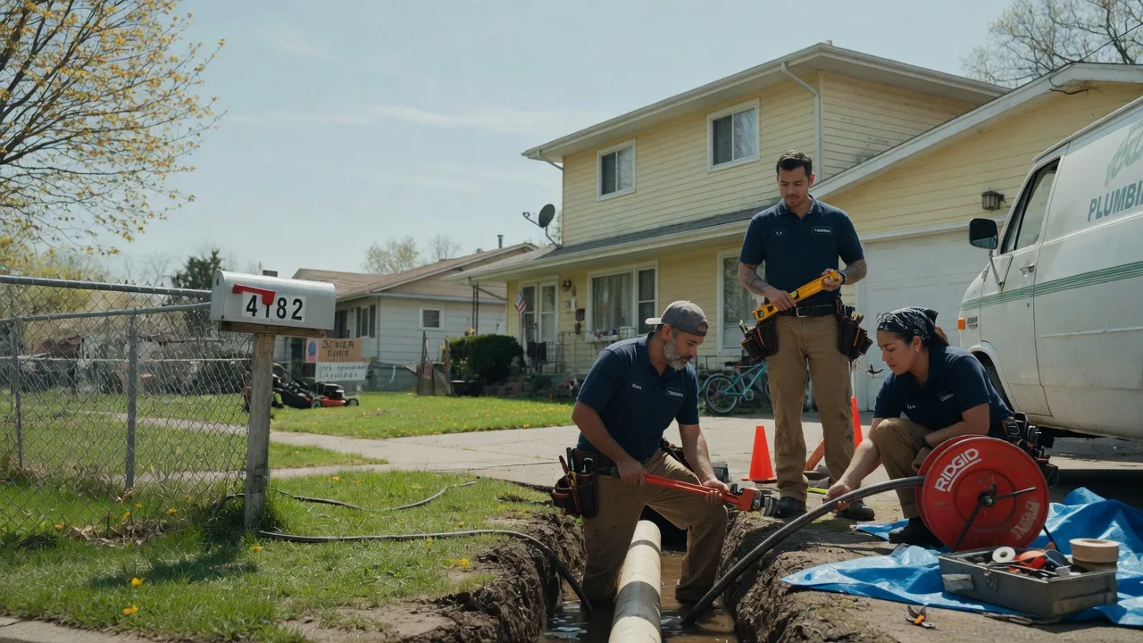 Gas Line Repair in Stewardson, IL near me